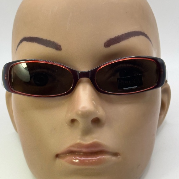 Biacci Women sunglasses BL4103 brown/burgundy  Acetate  Size 51mm-17mm-140mm - Picture 3 of 16